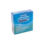 Durex kondomi Classic 3kom u manjem pakovanju, original Durex kondom za osnovnu sigurnost i zaštitu.