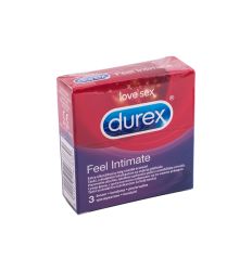 Durex kondomi Feel Intimate 3kom za sigurnost i pojačanu osetljivost i povećan užitak. Sa dodatnim lubrikantom za osećaj glatkoće.