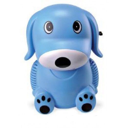 Hikoneb inhalator, u obliku kuce, namenjen za celu porodicu, dizajniran sa akcentom da ga deca dožive kao igračku i vid zabave. 