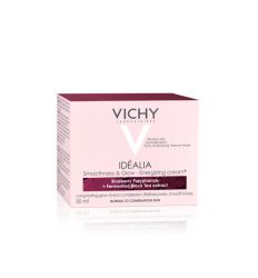 Vichy Idéalia 50ml, krema za normalnu i mešovitu kožu. Hipoalergena krema za negu lica sa prisutnim zakovima umora,vneujednačenim tenom i vidljivim borama.