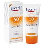 Eucerin SUN krema SPF50 namenjena je zaštiti normalne i suve kože lica od UVA i UVB zraka. Pogodna je i za osobe sa atopijskim dermatitisom