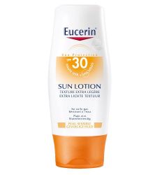 Eucerin SUN izrazito lagani losion za osetljivu kožu SPF30 štiti od UVA i UVB zračenja - krema za suncanje