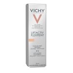 Vichy Liftactiv FLEXITEINT puder 15 za žene posle 40. godine starosti koje traže negu protiv starenja u puderu, sa ,„efektom liftinga” za sjajnu kožu.