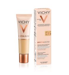 VICHY Sienna30ml MinéralBlend nijansa 6 hidratantni puder na bazi vode za postojan, svež i ravnomeran ten, za negu i lepotu kože lica. Sa termalnom vodom Vichy