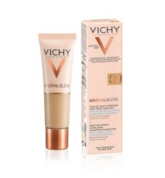 VICHY Sienna30ml MinéralBlend nijansa 9 hidratantni puder na bazi vode za postojan, svež i ravnomeran ten, za negu i lepotu kože lica. Sa termalnom vodom Vichy