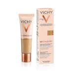 VICHY Sienna30ml MinéralBlend nijansa 12 hidratantni puder na bazi vode za postojan, svež i ravnomeran ten, za negu i lepotu kože lica. Sa termalnom vodom Vichy