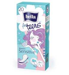 Higijenski dnevni ulošci Bella for Teens Sensitive 20kom odgovaraju mladim I aktivnim ženama, garantuju osećaj sigurnosti svakog dana.