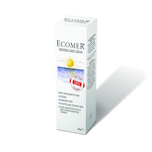 ECOMER original krema 50gr za negu zdrave i obnavljanje oštećene kože tela. Namenjena je svima koji imaju problema sa iritiranom kožom i dermatitisom.