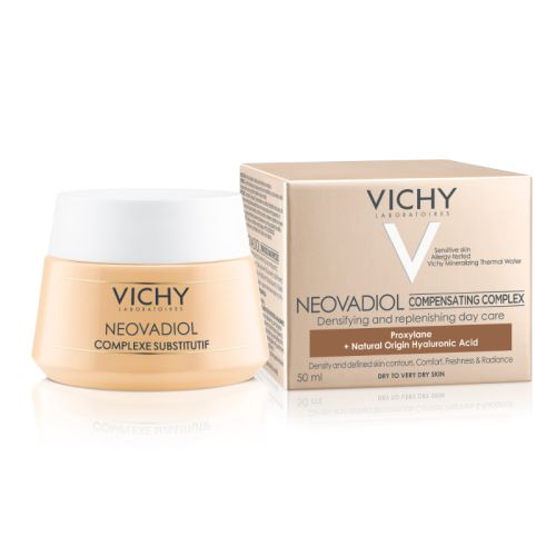 Vichy NEOVADIOL 50ml, za negu lica,Anti-age krema za suvu i osetljivu kožu. Protiv uticaja menopauze na koži: gubitka gustine, volumena, svežine i zdravog sjaja