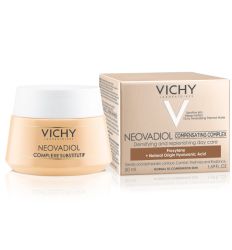 Vichy NEOVADIOL Complexe substitutif 50ml, za negu lica normalne i mešovite osetljive kože. Anti-age krema za lice koji vraća koži gustinu, svežinu, ten i sjaj.
