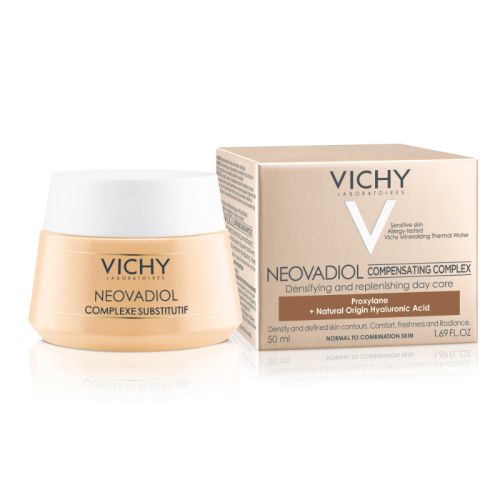 Vichy NEOVADIOL Complexe substitutif 50ml, za negu lica normalne i mešovite osetljive kože. Anti-age krema za lice koji vraća koži gustinu, svežinu, ten i sjaj.