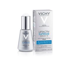 VICHY Liftactiv supreme serum 10, 30ml Anti-age nega kože lica. Efikasan serum za mlađi izgled i ubrzano obnavljanje kože. Dermatološki ispitano.