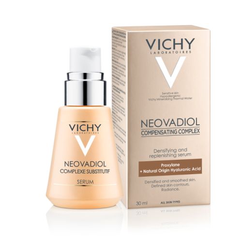 Vichy NEOVADIOL, 30ml Anti-age kompenzacioni hipoalergeni kompleks serum, za negu kože lica. Umiruje, jača i obnavlja kožu. Bez parabena.