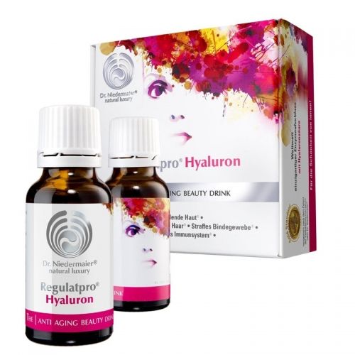 Dr.Niedermaier Regulatpro Hyaluron,40ml Anti-age nega kože lica. Napitak kao dodatak ishrani sa hijauronskom kiselinom za tretman bora na kozi.