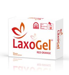 LaxoGel red orange kesice za lakše pražnjenje creva sa ukusom crvene narandže
