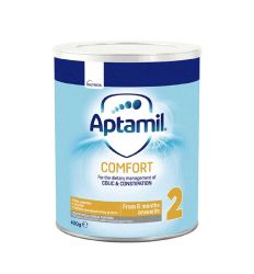 Aptamil Comfort 2 je gusta hrana specijalno napravljena za dobro varenje i ukupno zadovoljstvo Vašeg odojčeta