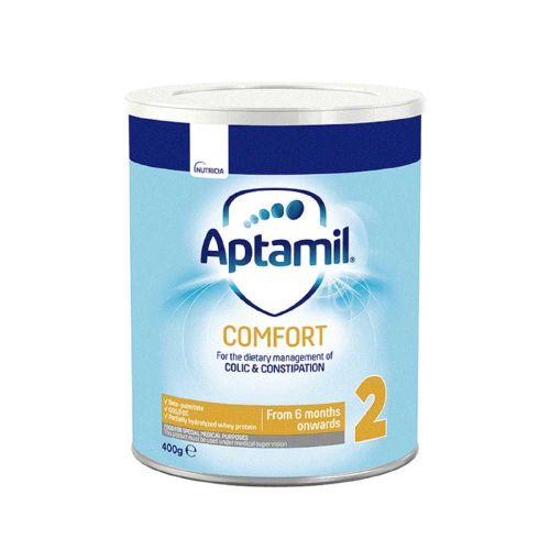 Aptamil Comfort 2 je gusta hrana specijalno napravljena za dobro varenje i ukupno zadovoljstvo Vašeg odojčeta