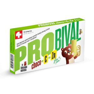 PROBIO Choco Zn+C medvedići, 20 komada