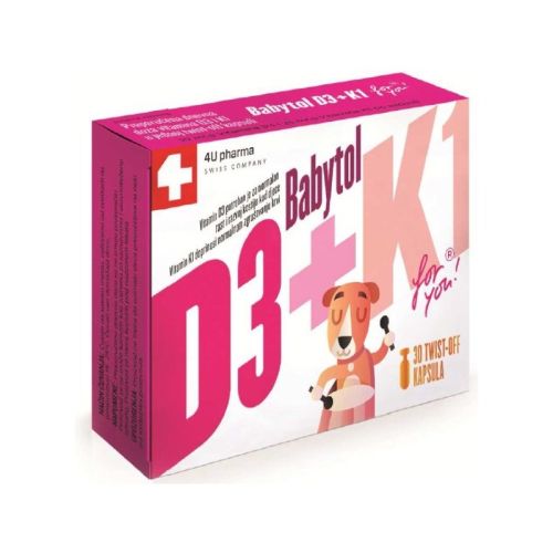 BABYTOL D3+K1 twist off kapsule - vitamini za decu