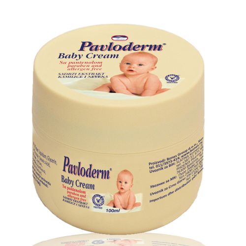 Pavloderm baby cream - krema za ojede - krema sa pantenolom - ne sadrzi parabene i alergene