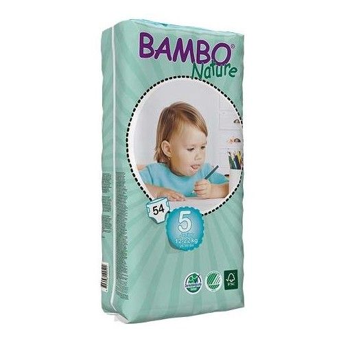 BAMBO pelene 5 junior 12-22kg, 54kom - pelene za bebe