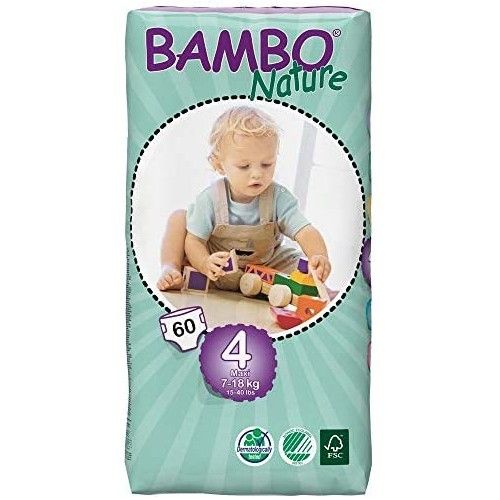 BAMBO pelene 4 maxi 7-18kg, 60kom - pelene za bebe