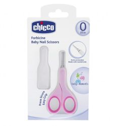 Chicco makazice za nokte za bebe u plavoj ili roze boji