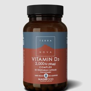TERRANOVA vitamin D 2000 I.J. (50µg) kompleks 50 kapsula