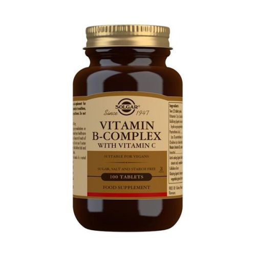 Solgar Vitamini grupe B i Vitamin C 100 tableta - preparat za nerve i mozak