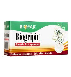 Biofar biogripin predstavlja dijetetski proizvod namenjen povećanju otpornosti organizma