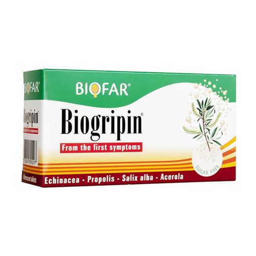 Biofar biogripin šumeće tablete, predstavljaju dijetetski proizvod namenjen povećanju otpornosti organizma.