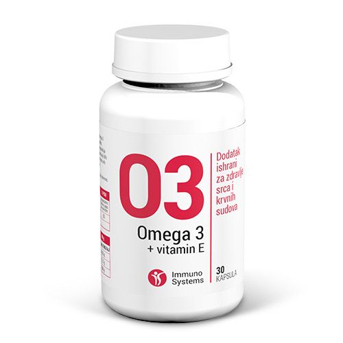 Omega 3 + vitamin E - preparat za srce i krvne sudove