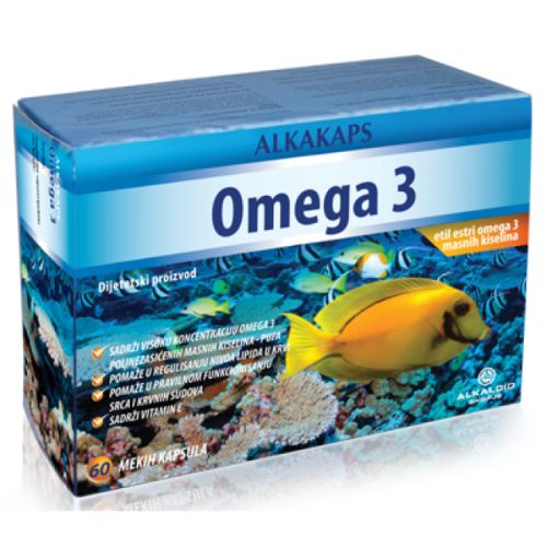 Alkakaps Omega 3 - zа kаrdiovаskulаrnu prevenciju posle preležаnog infаrktа miokаrdа