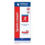 Vitalis Sports cream je biljni antireumatik, efikasan kod reume, artritisa, sportskih povreda, bolova u leđima, ukočenog vrata, tegoba kod poslovnih ljudi