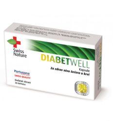 DIABETWELL 30 kapsula prirodna pomoć u regulaciji šećera.