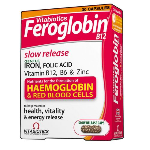 VITABIOTICS Feroglobin B12 kapsule kod anemije.