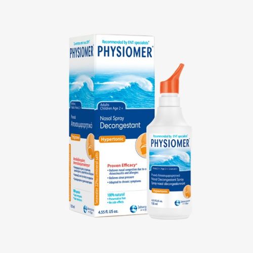 Physiomer hypertonic sprej 135 ml pročišćava nos i omogućava ponovno uspostavljanje nazalnog disanja sa nijednom neželjenom reakcijom