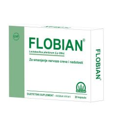 Flobian kapsule za eliminaciju gasova, nadutosti i regulaciju praznjenja creva