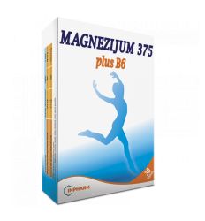 Magnezijum 375 mg Plus B6 je preparat koji pruza izvor magnezijuma u kombinaciji sa vitaminom B6