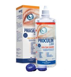 Proculin lens 400ml je višenamenski rastvor koji zahvaljujući hijaluronskoj kiselini podmazuje kontaktna sočiva i poboljšava udobnost pri nošenju.
