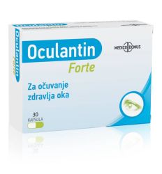 Oculantin Forte je dodatak ishrani namenjen za očuvanje zdravlja oka - vitamini za oci