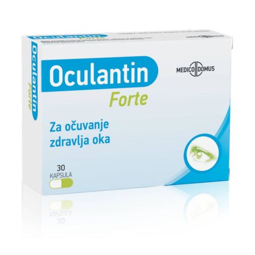 Oculantin Forte je dodatak ishrani namenjen za očuvanje zdravlja oka - vitamini za oci