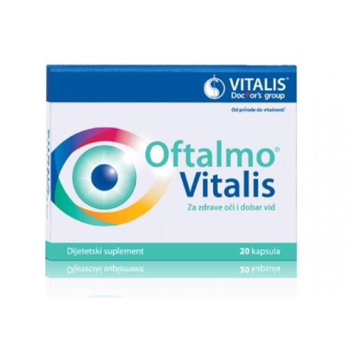 Oftalmo Vitalis je namenjen kao dodatak ishrani na bazi karotenoidnih pigmenata - luteina i zeaksantina, vitamina A, E, C, B₂ i cinka