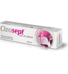 OZOSEPT® gel koristiti se kod pojave simptoma oboljenja desni, sluzokože usta, grla i ždrela, kao i u slučajevima pojave gljivica u usnoj duplji