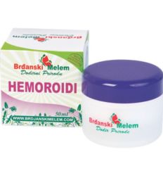 BRĐANSKI  biljni melem protiv hemoroida namenjen je za obnavljanje oštećene sluznice i povlačenje hemoroida. 
