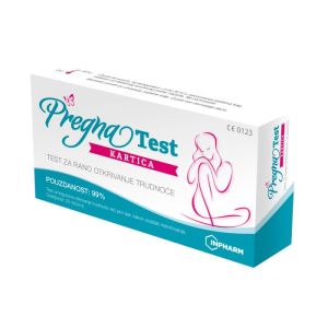 Pregna test kartica za rano utvrđivanje trudnoće