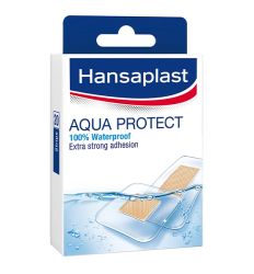 Hansaplast Aqua Protect flasteri su vodootporni i pogodni za pokrivanje svih vrsta manjih rana