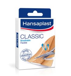Hansaplast Classic 100cmx6cm vodootporni flaster za pokrivanje svih vrsta manjih rana sa nelepljivim jastučićem koji štiti ranu. Može se seći na željenu dužinu.