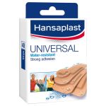 Hansaplast Universal vodootporni flasteri pogodni su za pokrivanje svih vrsta manjih rana