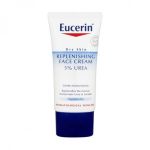 Eucerin Replenishing, 50ml, za negu lica, dnevna krema sa 5% uree + laktat namenjena nezi suve, izrazito suve i zategnute kože lica. Vraća vlažnost koži i sjaj.